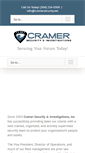 Mobile Screenshot of cramersecurity.net